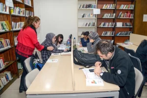 Diyarbakır kütüphanelerinde yerinde çözüm