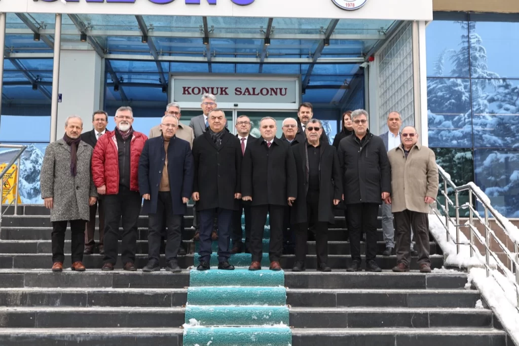 KAYSO yönetimi ERÜ’nün projelerini dinledi