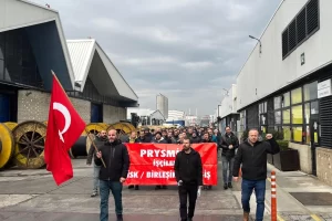 MESS’in dayatmasına karşı Mudanya’da metal işçilerinin eylemleri sürüyor