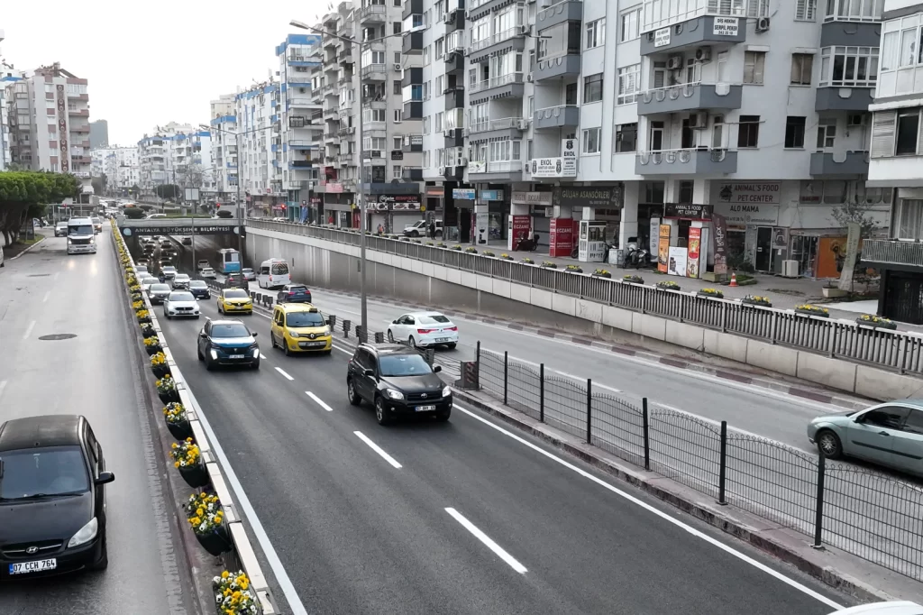 Antalya’da altı etaplı çalışmanın üçüncü etabı tamamlandı