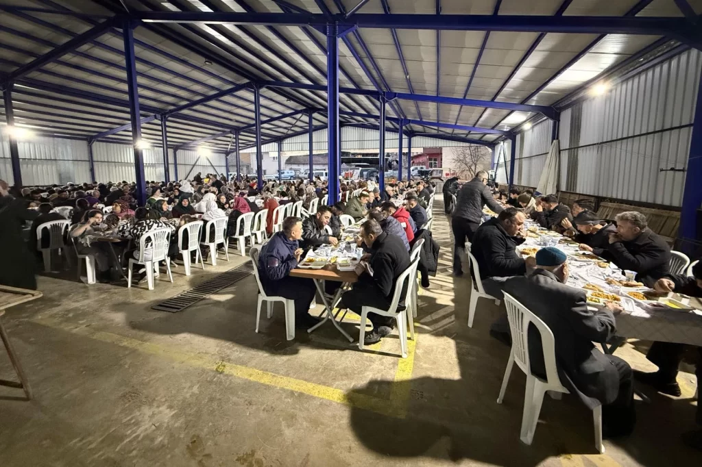 Bilecik’in İnhisar’da gönüller aynı sofrada buluştu