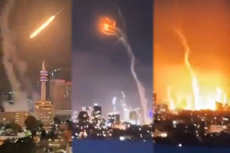 İsrail İran’a füze ve roketlerle saldırdı