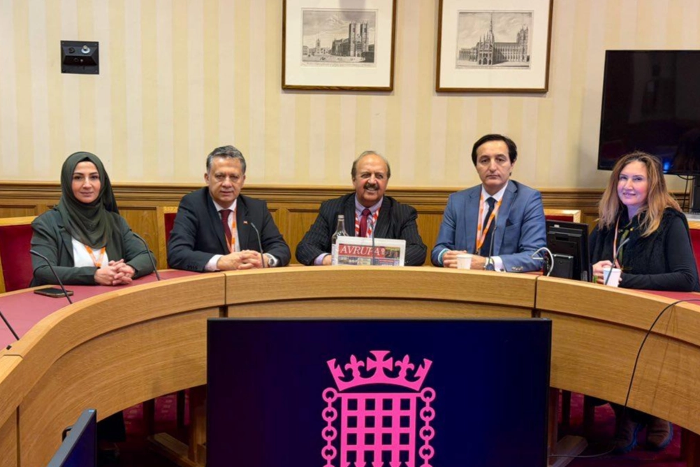 KGK, Lordlar Kamarası’nda… Türk dostu Lord Hussain’den KGK’ya özel medya oturumu