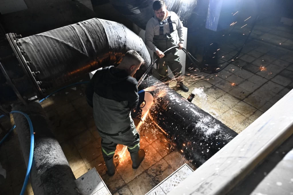 MASKİ’den Manisa altyapısında gece mesaisi