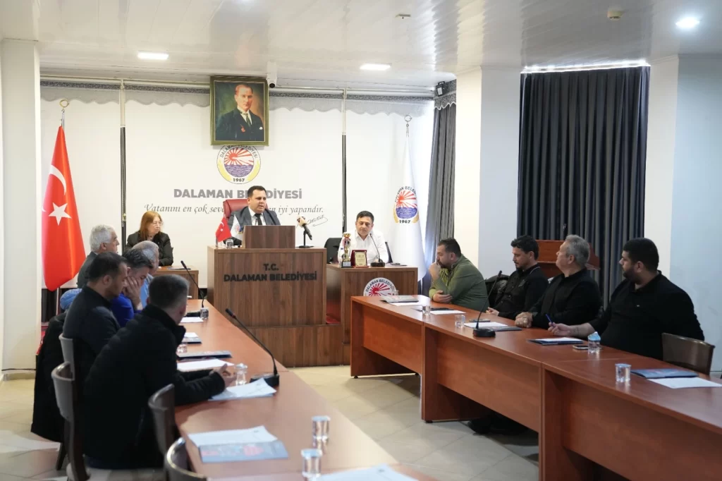 Muğla Dalaman’da meclis toplantısı gerçekleştirildi