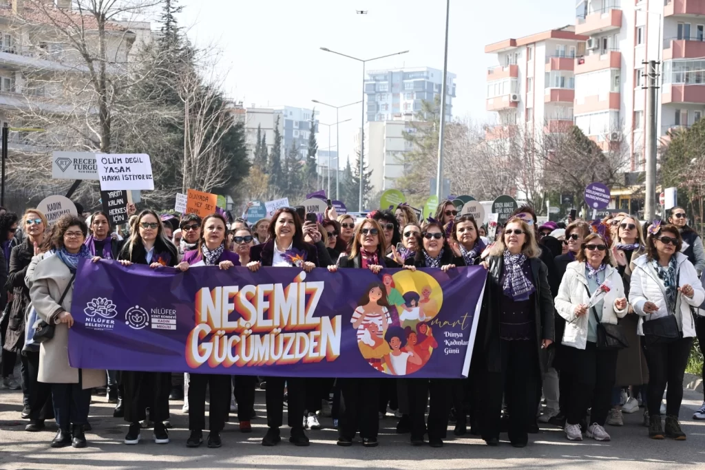 Nilüfer’de 8 Mart etkinlikleri “Eşitlik Ses İster Biz Buradayız” sloganıyla başlıyor