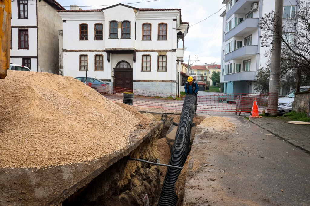 Sakarya’da yeni yağmur suyu hattı ile Elperek yağışlara karşı güvende