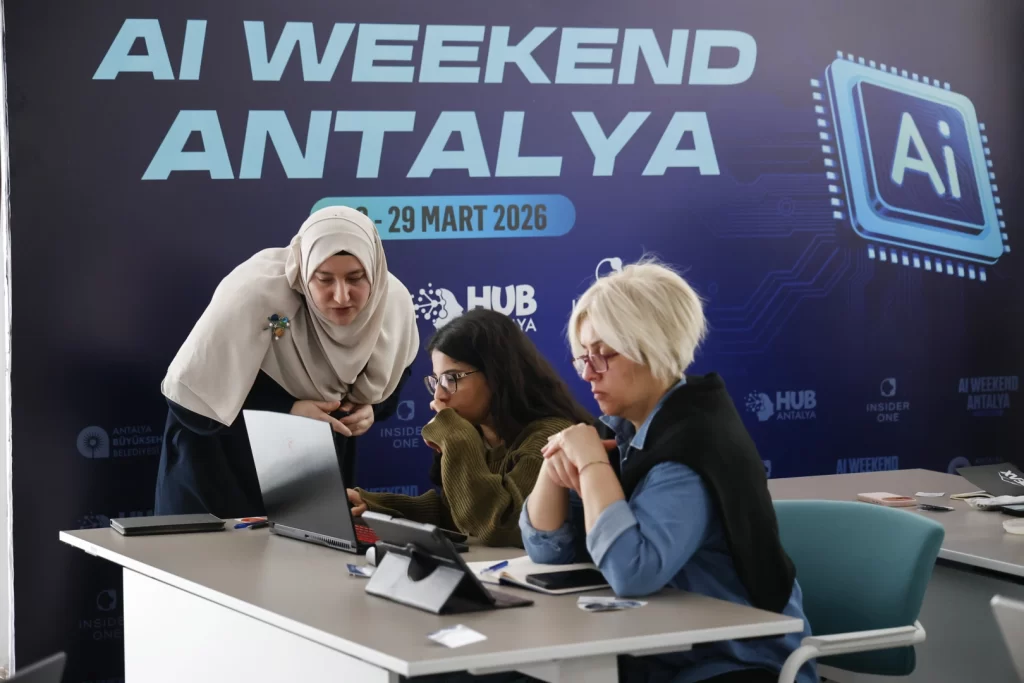 Antalya’da gençler “AI Weekend ” ile yapay zeka ile buluştu