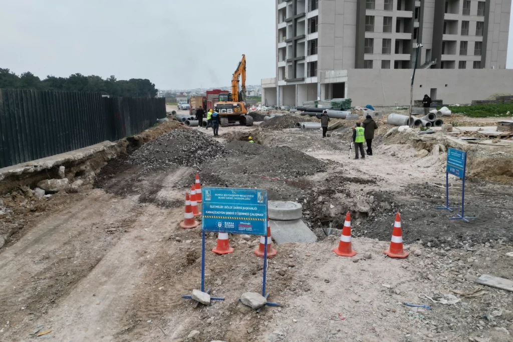 Bursa Büyükşehir’den güçlü altyapı hamlesi
