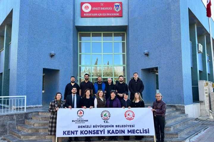 Denizli’de Kent Konseyi Kadın Meclisi’nden anlamlı ziyaret