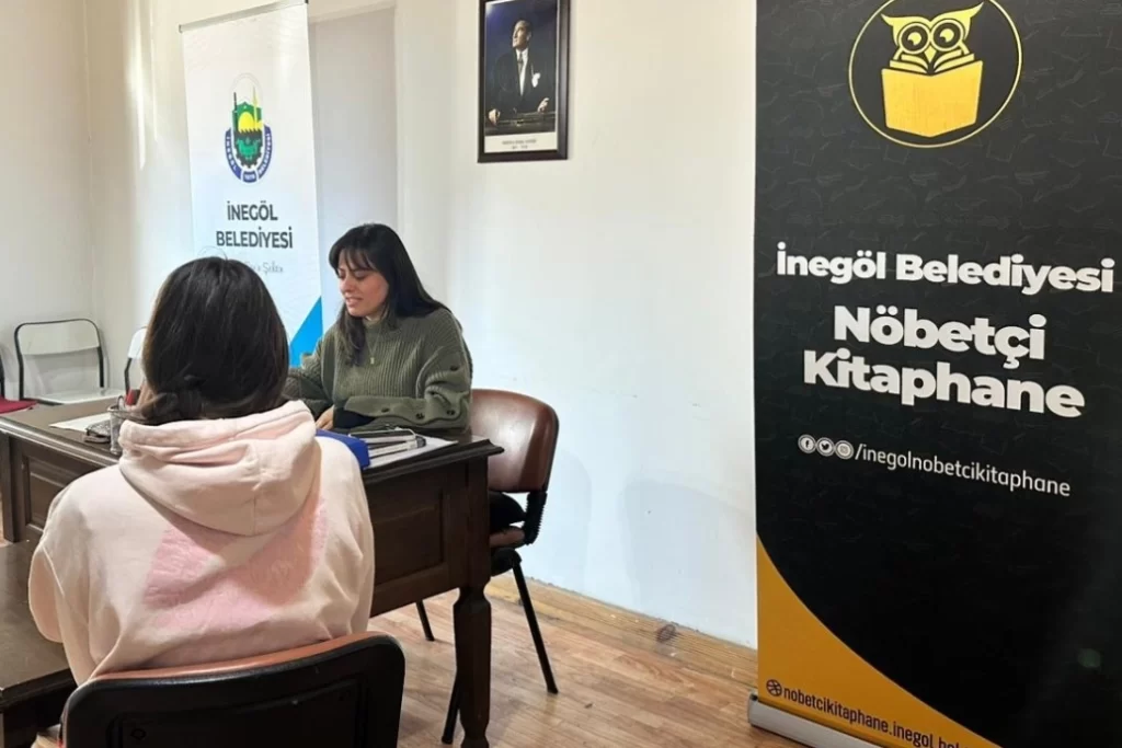 İnegöl’de öğrencilere sınav yolunda güçlü destek