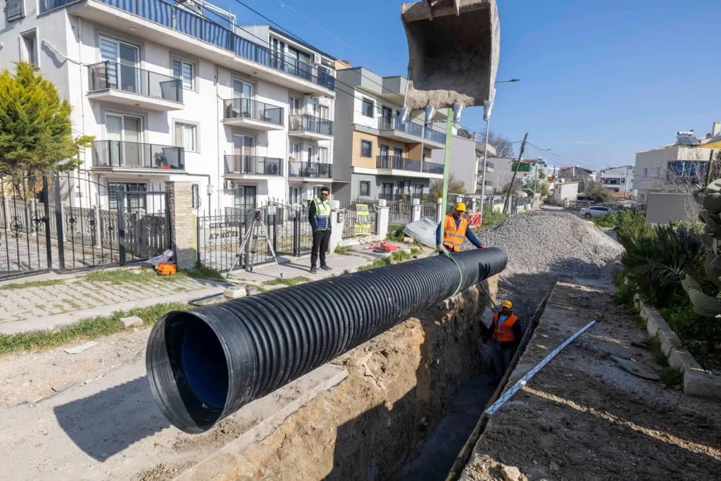 İzmir Urla’ya taşkınlara karşı dev altyapı yatırımı