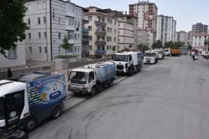 Kayseri Kocasinan’dan temizlik seferberliği