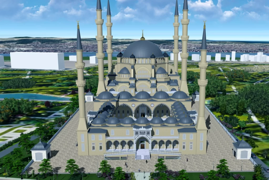 Kocaeli Büyükşehir’den Gebze’ye dev cami