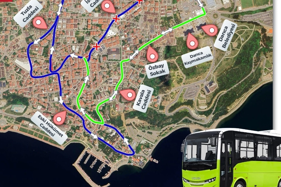 Kocaeli’de Darıca’nın yeni hizmet binalarına erişilebilir ulaşım