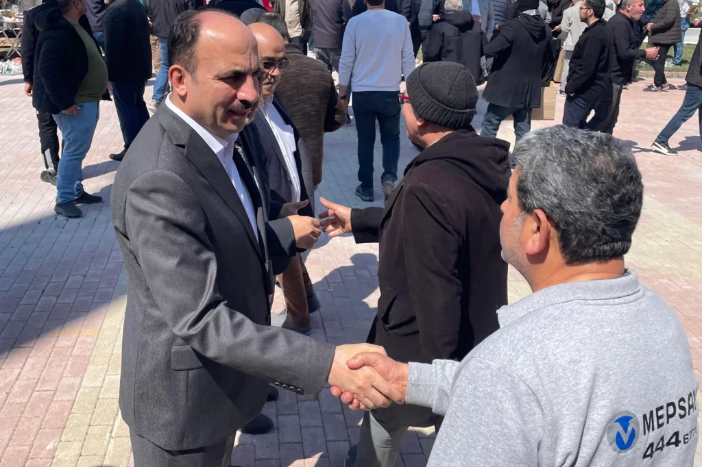 Konya’da Başkan Altay’dan Cuma buluşması