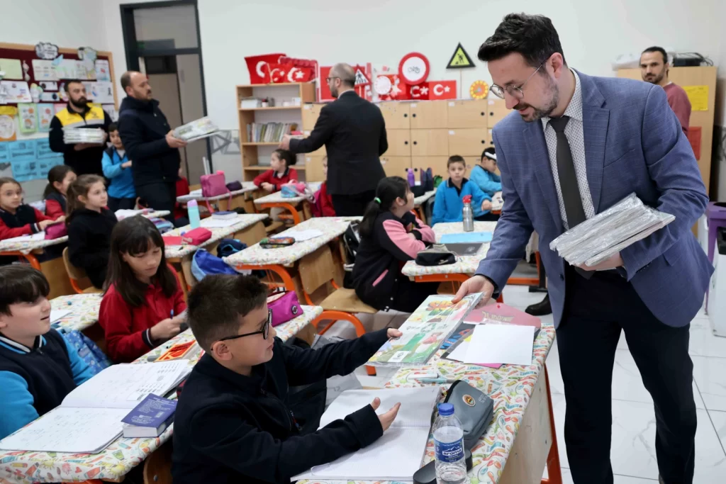 Konya Karatay’da ilkokul öğrencilerine sıfır atık bilinci