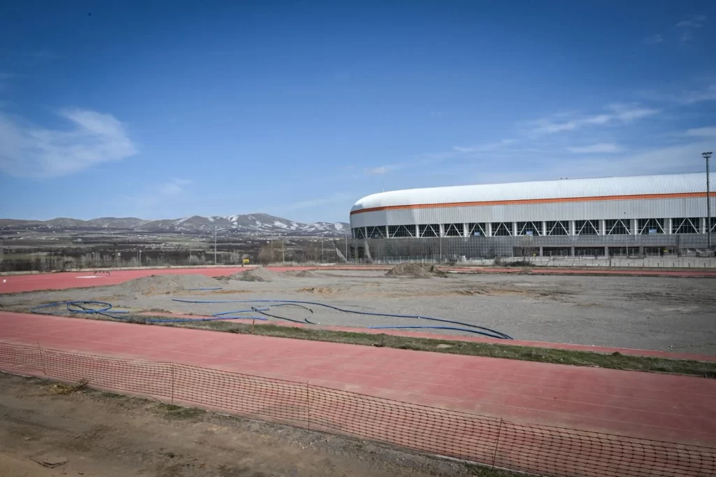 Malatya’da Spor Köyü Atletizm Pisti inşaatı başladı