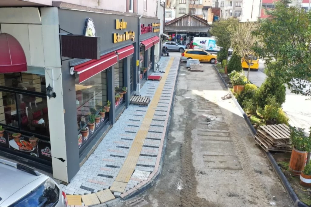 Ordu Fatsa’da Toprak Sokak’a modern dokunuş