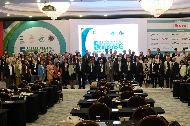 Antalya’daki 5. Uluslararası Gıda Kimyası Kongresi’nde akıllı teknolojiler öne çıktı