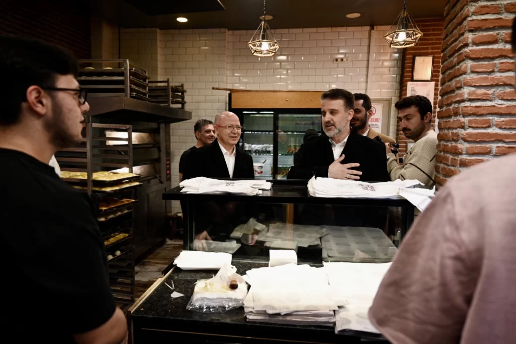 Bursa’da Başkan Vekili Şahin Biba ilk mesaisine ziyaretlerle başladı