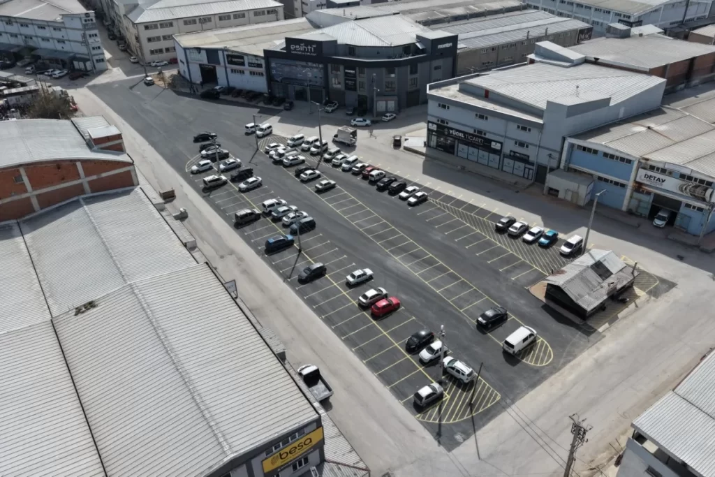 Bursa İnegöl’de 127 araçlık ücretsiz otopark