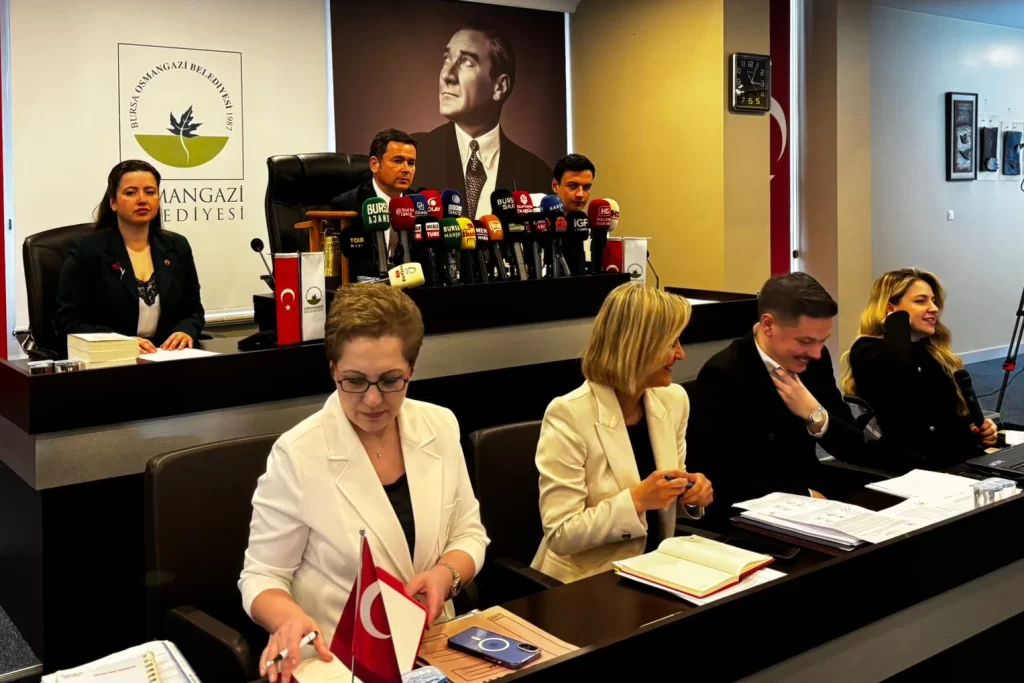 Bursa Osmangazi Belediye Meclisi’nde Nisan ayı oturumu yapıldı