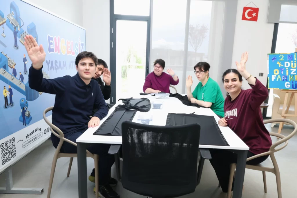 Bursa Osmangazi’de engelleri kaldıran atölye