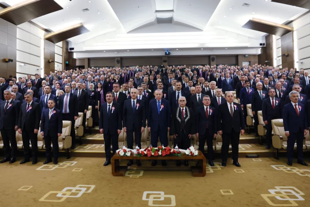 Cumhurbaşkanı Erdoğan Anayasa Mahkemesi’nin 64. yıl törenlerine katıldı