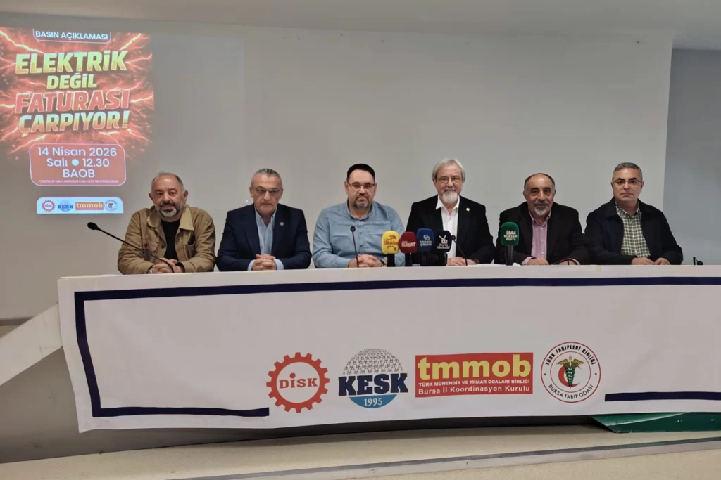 Elektrik zammına Bursa’dan tepki! Faturayı enerji değil, dağıtım bedeli şişiriyor