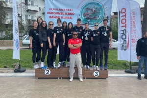 Eskişehirli kanocular Köyceğiz’den gururla döndü