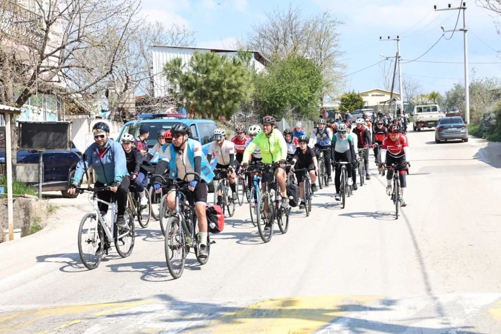 Granfondo Bursa öncesi bisikletliler Nilüfer’de buluştu