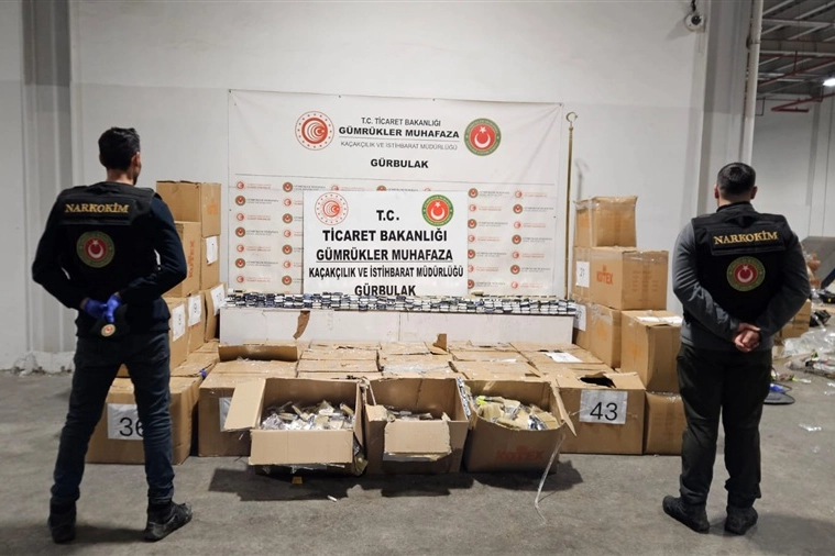 Gümrüklerde dev operasyon… 3 ayda 21,8 milyar TL’lik kaçak eşya ve uyuşturucu