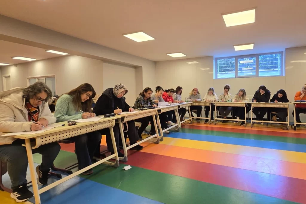 İstanbul Maltepe’de İngilizce kursları tamamlandı