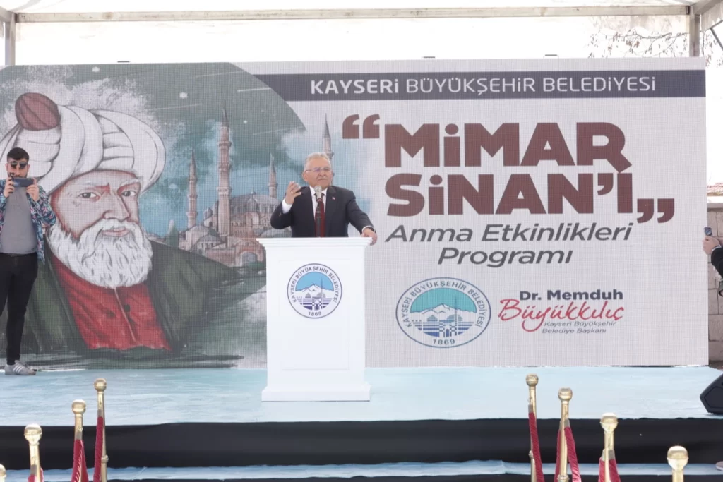 Kayseri Büyükşehir Mimar Sinan’ı unutmadı