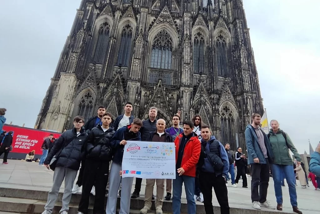 Keşanlı gençler Almanya stajında