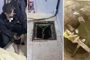 Kilis’te kuyuda saklanan firari yakalandı!