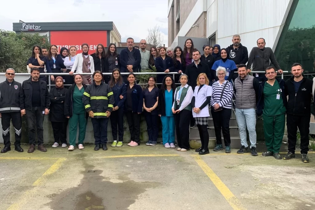 KOBİTEM’in yangın eğitimi ile hastaneler güvende