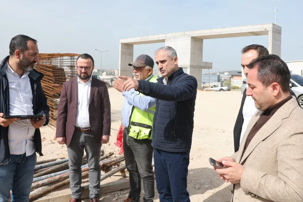 Kocaeli’de Başkan Çiftçi’den yatırımlara yakın takip