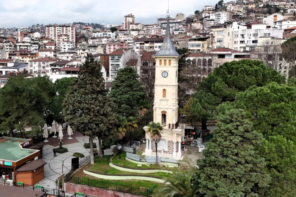 Kocaeli’de tarihi kuleye estetik dokunuş