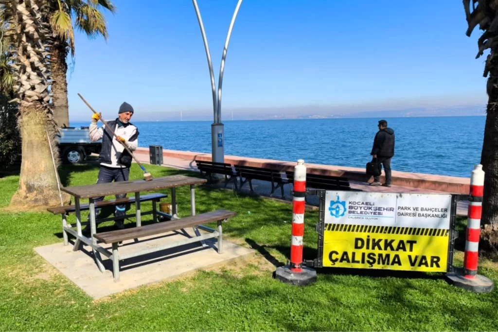 Kocaeli sahillerinde yaz bakımı