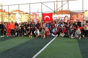 Tekirdağ’da miniklerden futbol resitali