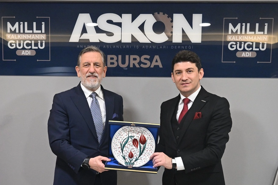 Bursa iş dünyası ASKON’da buluştu… BTSO Başkanı Burkay’dan ‘2030 vizyonu’ vurgusu