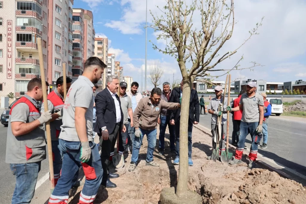 Kayseri Melikgazi’den yemyeşil atılım