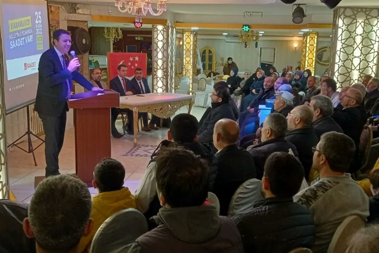 “‘Saadet’ bizle gelecek”