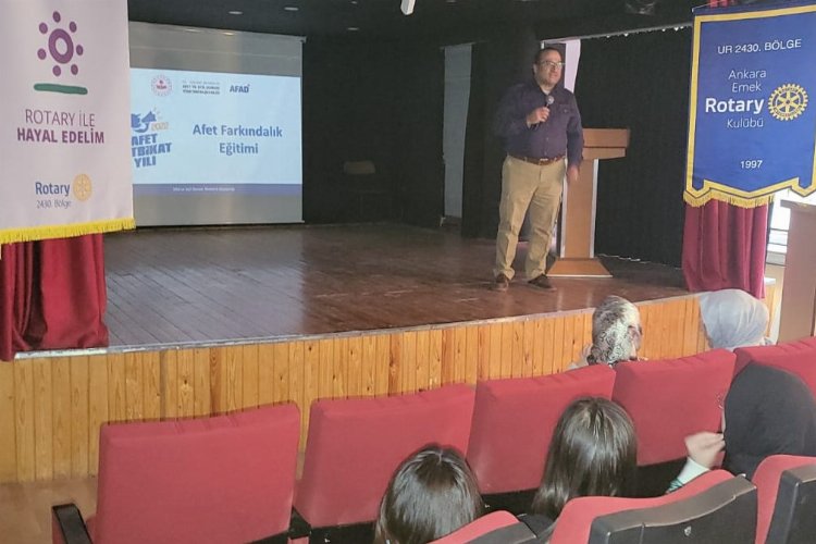 Rotary ‘afet farkındalığı’ oluşturmaya devam ediyor