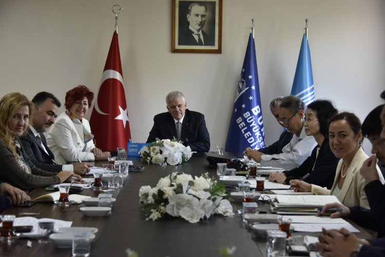 Japon heyetten BUSKİ’ye ziyaret