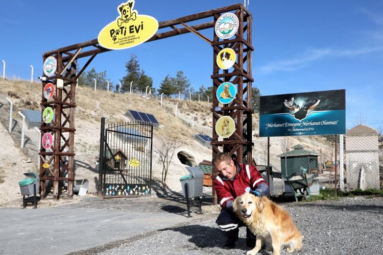Kayseri Talas’ta can dostlara özel proje