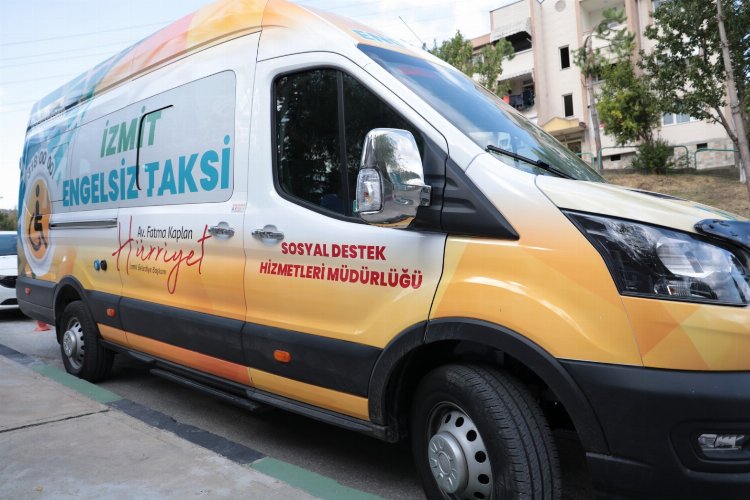İzmit’te engelleri ortadan kaldıran ‘taksi’