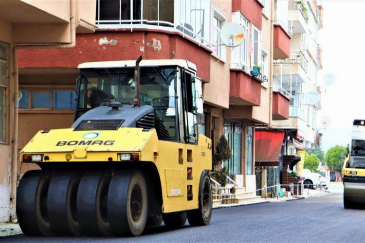 Perşembe’nin merkezi de asfaltlanıyor